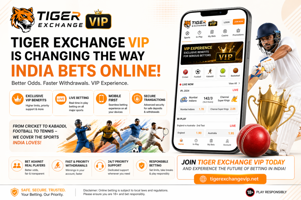 Tiger Exchange VIP - Cricket Betting ID